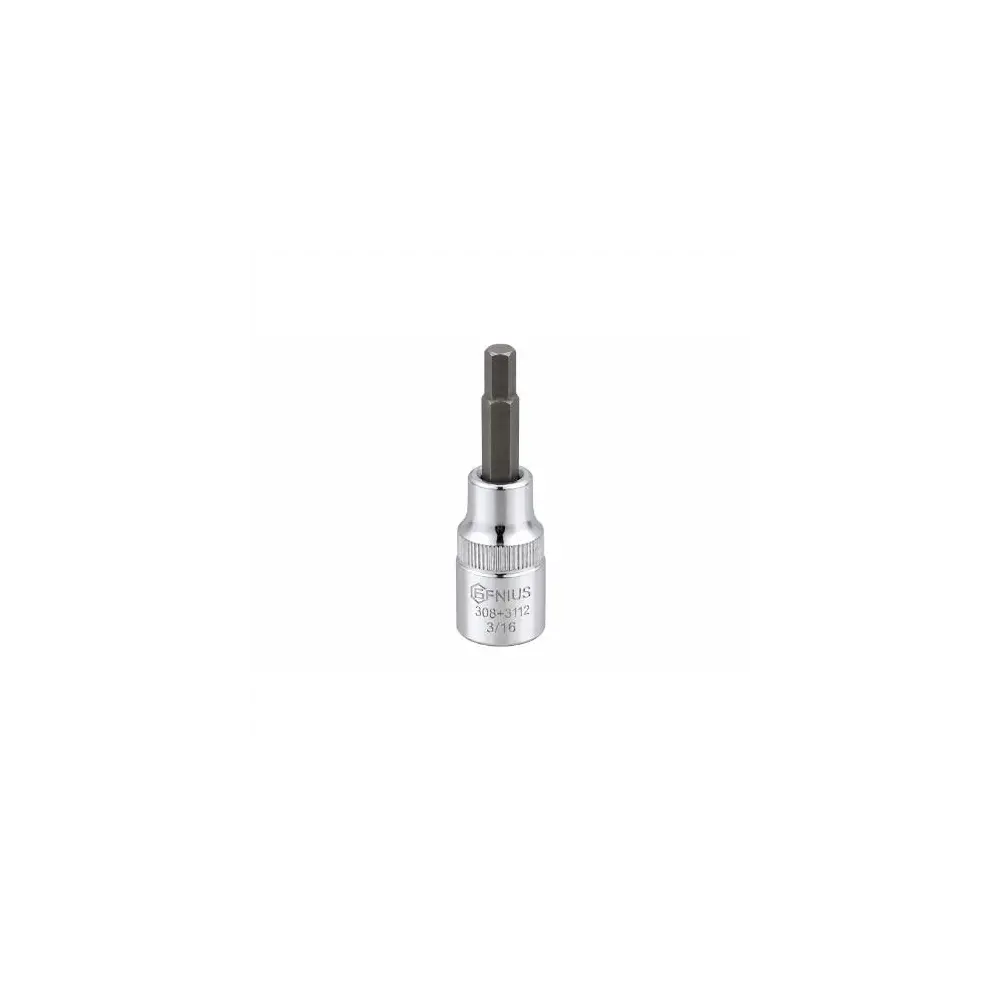 Hex Bit Socket 3/8"Dr 3/16" - GES308+3112